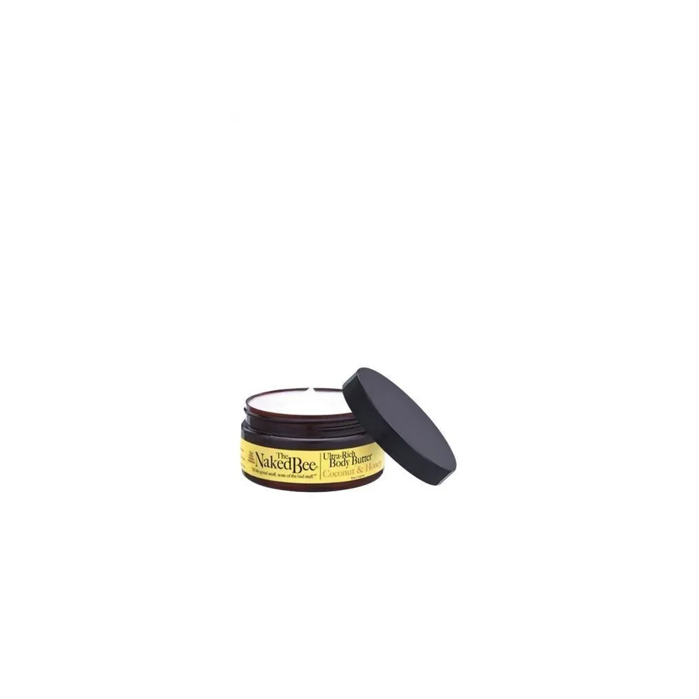 The Naked Bee Coconut & Honey Ultra-Rich Body Butter 8 oz. jar